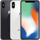 Apple iPhone X (iPhone 10) 64GB 256GB Unlocked Space Grey/Silver Good Condition