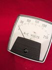 Vintage GE A-C Volts Panel Display Meter 0-300v 50-162031 0-250 Volts