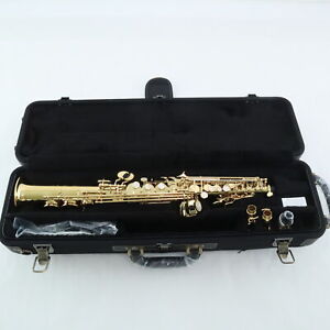 Yanagisawa Model SWO10 Professional Straight Soprano Saxophone MINT CONDITION