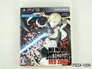 No More Heroes Red Zone Edition Playstation 3 Japanese Import PS3 JP US Seller
