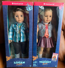 NEW American Girl Doll Lot Logan 1st Boy Doll  and Tenney Retired
