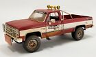 1982 CHEVY K-20, WORLD OF OUTLAWS RACING PUSH TRUCK 1:18 ACME EXCLUSIVE GL51496