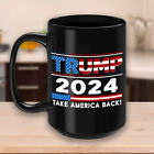 Donald Trump 2024 Take America Back Coffee Mug GOP MAGA Patriot Party Gift Cup