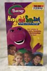 Barney Happy, Mad, Silly, Sad VHS Putting A Face To Feelings Tape NEW SEALED