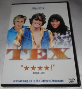 Tex (1982) Disney DVD - S.E. Hinton Matt Dillon Meg Tilly Emilio Estevez
