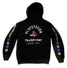 Playstation JAPAN 1994 Hoodie Sweatshirt Japanese Size Small Controller Buttons