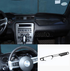 carbon ABS Central Console Dashboard Decorate trim Fit For Ford Mustang 10-2014 (For: Ford Mustang GT)