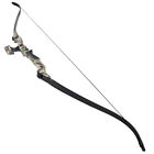 40 lb Black / White / Camouflage Camo Archery Hunting Recurve Bow Compound 55 30
