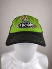 Danica Patrick #7 NASCAR GoDaddy.com JR Motorsports Lime Green & Black Hat Cap