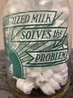 Quart Milk Bottle Shrum’s  Dairy Jeannette Pennsylvania - HTF