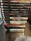 Sony PlayStation 3/2 PS 3/2 Individual Rare Video Games Great Titles