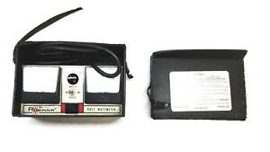 Robinair Volt-Wattmeter Broken Case 12865 USED