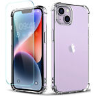 For iPhone 15 Pro Max 14 13 12 11 Plus Phone Case Cover Shockproof+ Screen Glass