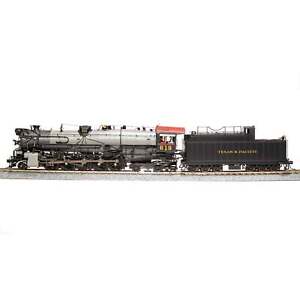 Broadway Limited HO HY T&P 2-10-4 Steam Loco #619/In-Service DC/DCC Sound