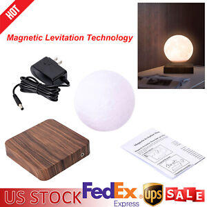 Moon Light 3D Printing Magnetic Levitating Moon Lamp for Home,Office Decor