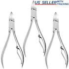3pcs Toenail Clippers Stainless Steel Precision Cutter for Thick Ingrown Nails