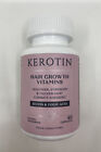 Kerotin Hair Growth Vitamins Biotin & Folic Acid 60 Capsules New Exp 09/2024