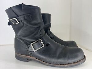 Red Wing 2990 Engineer Boots used Black Leather Men's US 11 B