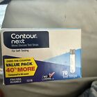 Contour Next Blood Glucose Test Strips Value Pack, 70 Ct Mint Exp 6/2025 Sale
