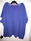 Ladies sz 5XL Ultimate Flex Scrub Top Shirt by Urbane Scrubs Lavender Purple~EUC