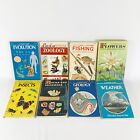 Golden Guide Paperback Vintage Book Lot Evolution Zoology Fishing Flowers Insect