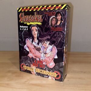 New ListingOPEN BOX Shusaku Vol 1-3 Nutech Dvd Set Anime 18+ Rare Oop Rated:R