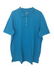 Lands' End Outfitters Women's Collared Turquoise Plus Size 1X Polo Shirt