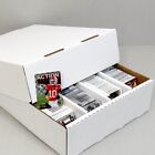 BCW 3200 Count Cardboard Baseball Trading Card Storage Monster Shoe Box Full Lid