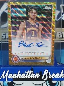 2022 Topps Chrome McDonalds Basketball Pick Your Card BASE PARALLEL AUTO INSERT