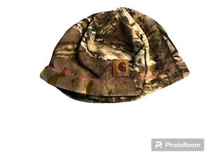 NWOT CARHARTT baby Camouflage Fleece Beanie Hat sz 9M