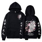Attack on Titan Anime  Cosplay Hoodie 3D Print Pullover Jumper Coat