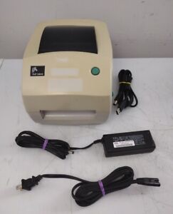 Zebra Thermal Transfer Label Printer TLP 2844 2844-10300-0001  w/ Power Cord/USB