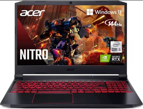Acer Nitro 5 Gaming Laptop - AN515-55-53E5 - Black