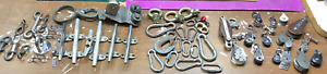 Large Lot of Assorted Sailboat/Marine Hardware : blocks, cleats, deck fittings..