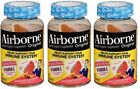 Airborne Assorted Fruit Flavored Gummies 42 Count X 3 Packs