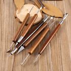 6pcs Clay Sculpting Set Wax Carving Pottery Tools Shapers Polymer Modeling