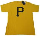New Pittsburgh Pirates Mens Sizes L-XL-2XL Yellow Shirt
