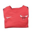 Nike Chicago Bulls Shirt Mens XL Red Elite Shooter Performance Basketball 856968