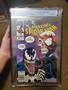 Amazing Spider-Man #347 (Self Graded & Slabbed)