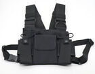 Miltary Chest Pack Bag Harness for Motorola Baofeng KENWOOD Walkie Talkie Radio