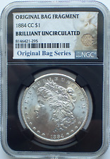 New Listing1884-CC Morgan Silver Dollar, Original Bag Series, NGC BU Brilliant Uncirculated