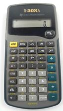 Texas Instruments TI-30XA Student Scientific Calculator Black TESTED / WORKS