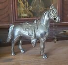 Vintage, Carnival Prize, HORSE, 4 Inches Tall, Silver-tone, Pot-Metal, Pre-owned