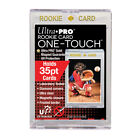 Ultra Pro 35pt Rookie RC Gold One Touch Magnetic Card Case Holder 35 PT
