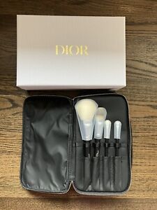 DIOR Backstage Makeup Full Size Brush Set in Exclusive Travel Train Vanity Case