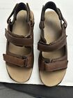dunham mens size 13 Sandals , Leather Brown