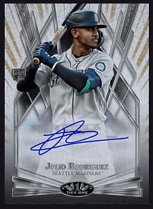 2022 Topps Tier One Signature Rookie Autograph - Julio Rodriguez RC Digital Card