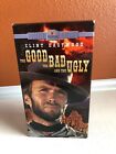 The Good, The Bad and The Ugly, VHS, 2 Pack, Clint Eastwood, MGM Screen Epics