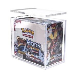 UV Pro-Safe Acrylic Display Hard Case Ultra Pokemon Booster Box