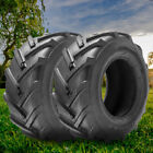 Set Of 2 Super Lug 16x6.50-8 Lawn Mower Turf Tires 4Ply 16x6.50x8 Garden Tractor